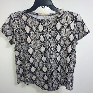 Snake Print Shirt